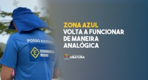 Zona Azul em Ubatuba volta a funcionar de maneira analógica
