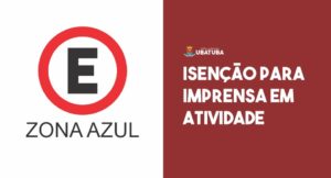 Ubatuba isenta veículos de imprensa da taxa de estacionamento rotativo