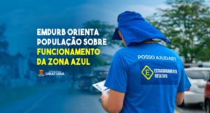 Emdurb orienta população sobre funcionamento da Zona Azul